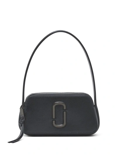 Shop Marc Jacobs The Slingshot Shoulder Bag In Black
