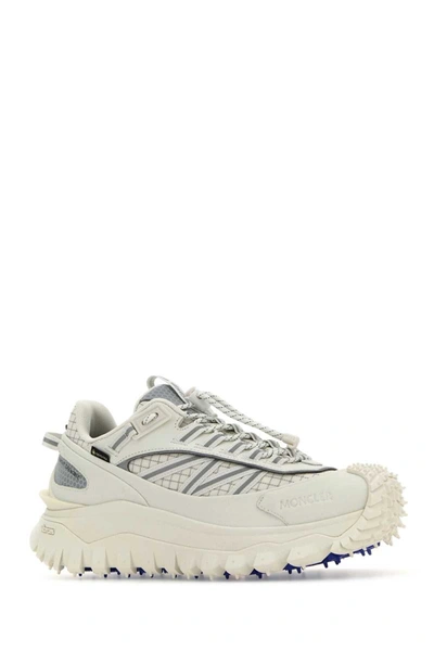Shop Moncler Sneakers In White
