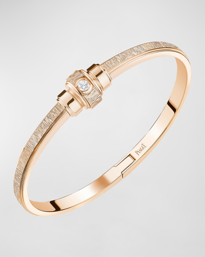 Shop Piaget Possession Decor Palace 18k Rose Gold Bracelet In 15 Rose Gold