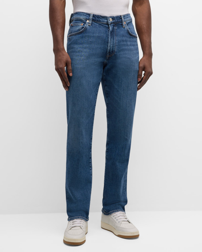 Shop Citizens Of Humanity Men's Gage Slim-straight Jeans In Atlantic (md/dk