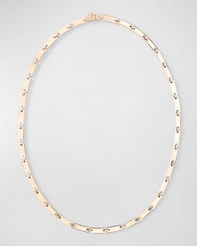 Shop Lana 14k Yellow Gold Tag Link Necklace In 40 White