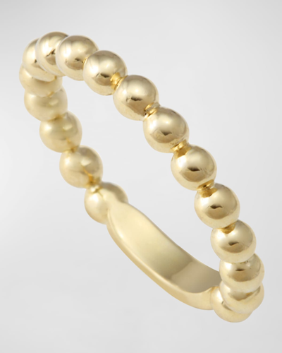 Lagos Caviar Stack Ring In Gold