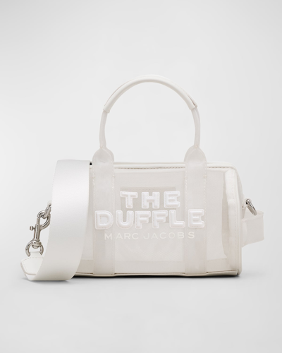 Shop Marc Jacobs The Mesh Mini Duffle Bag In White