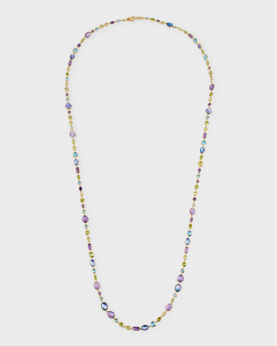 Shop Ippolita 18k Yellow Gold Rock Candy Necklace In Alpine