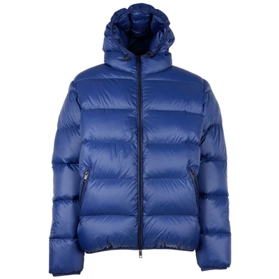 Shop Centogrammi Nylon Men's Jacket In Blue