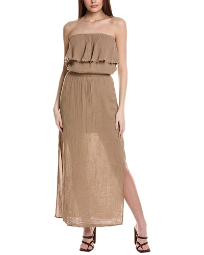 Shop Michael Stars Tara Tube Dress In Brown
