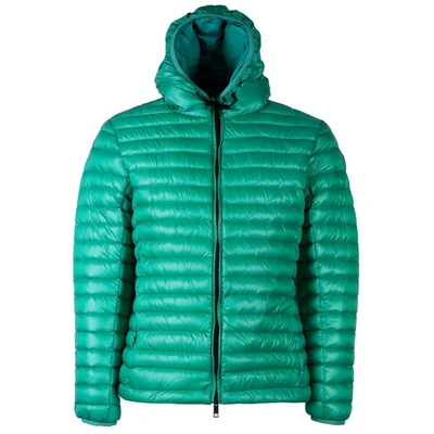 Shop Centogrammi Nylon Jackets & Women's Coat In Green