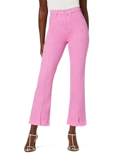 Shop Hudson Jeans Faye Ultra High-rise Boot Crop Fuchsia Pink Jean