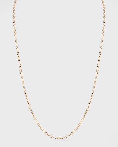 Shop Walters Faith 18k Rose Gold Chain Necklace, 32"l In 05 No Stone