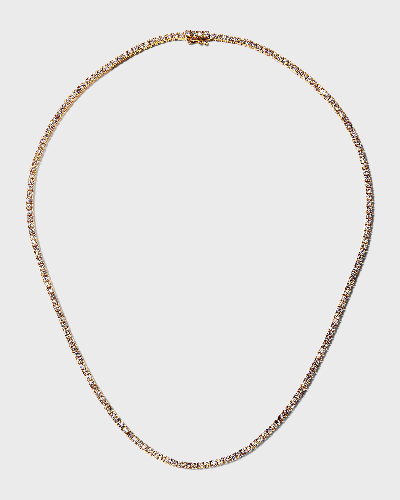 Shop Anita Ko 18k Gold Diamond Choker Necklace, 16"l In Yellow Gold