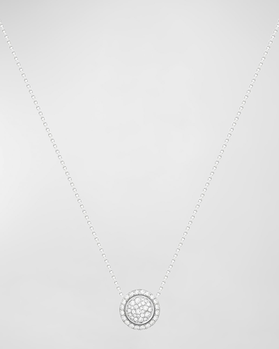 Shop Piaget Possession 18k White Gold Diamond Pendant Necklace In 10 White Gold
