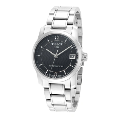 Shop Tissot Women's T-classic 32mm Automatic Watch In Grey