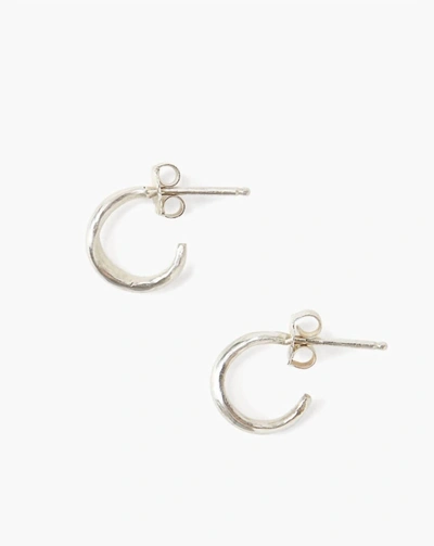 Shop Chan Luu Women's Huggies Earrings In Silver