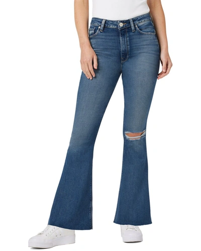 Shop Hudson Jeans Holly Serene High-rise Flare Jean In Blue