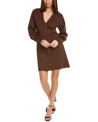 Shop Grey State Raquel Mini Dress In Brown