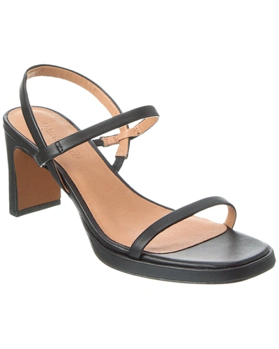 Shop Valentino By Mario Valentino Carrie Leather Sandal In Black