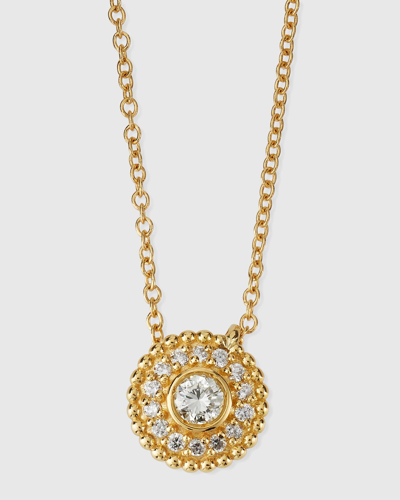Shop Miseno 18k Yellow Gold Diamond Marea Necklace In 05 Yellow Gold