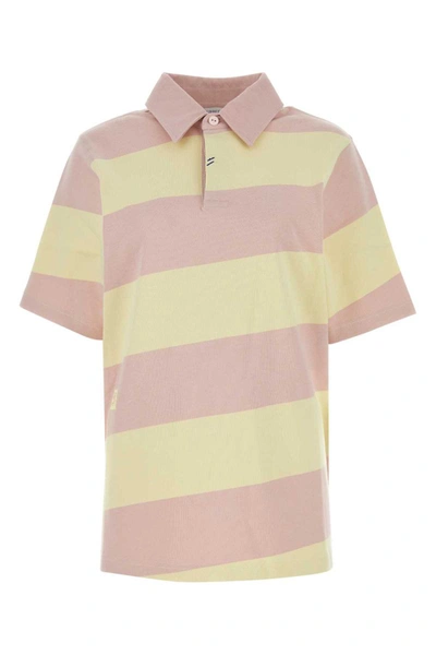 Shop Burberry Polo In Stripped