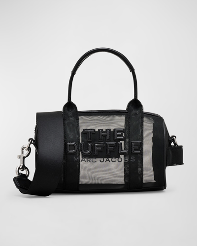 Shop Marc Jacobs The Mesh Mini Duffle Bag In Blackout