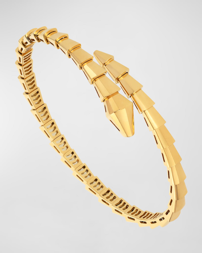 Shop Bvlgari Serpenti Viper Yellow Gold Bracelet