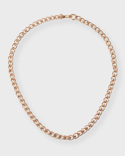 Shop Walters Faith 18k Rose Gold Huxle Coil Chain Necklace In 05 No Stone