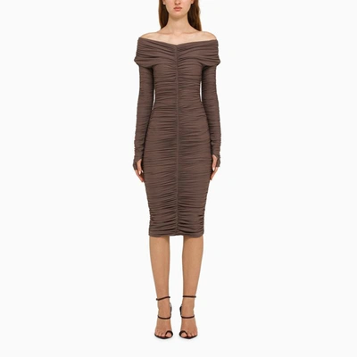 Shop The Andamane Dresses In Brown