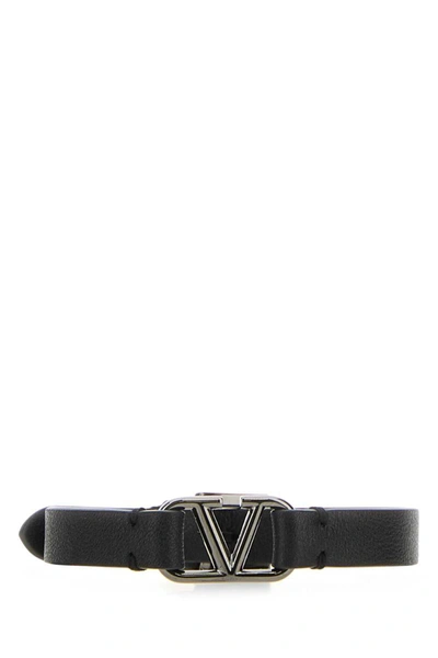 Shop Valentino Garavani Bracelets In Black