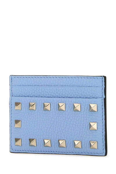 Shop Valentino Garavani Wallets In Blue