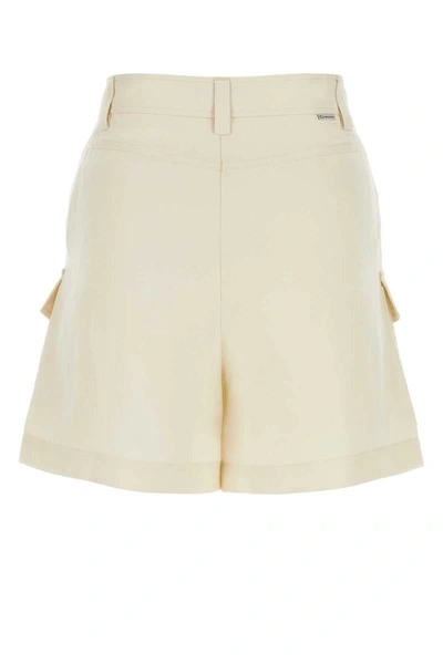 Shop Woolrich Shorts In White