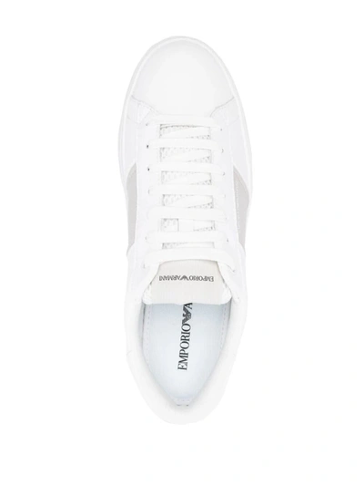 Shop Ea7 Emporio Armani Sneaker Mesh Shoes In Grey