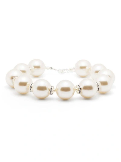 Shop Magda Butrym Pearls Necklace Accessories In White