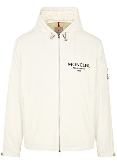 MONCLER MONCLER GRANERO LOGO HOODED NYLON JACKET 