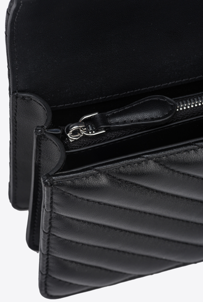 Pinko Mini Love Bag One Simply In Nero-old Silver