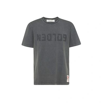 Shop Golden Goose T-shirts And Polos Grey