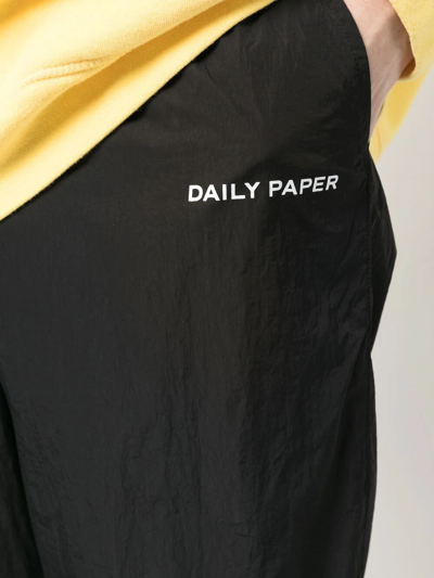 Shop Daily Paper Ss24 Eward Pants In Black
