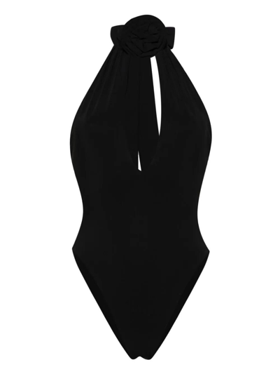 Shop Magda Butrym One Piece Swimsuit In Black