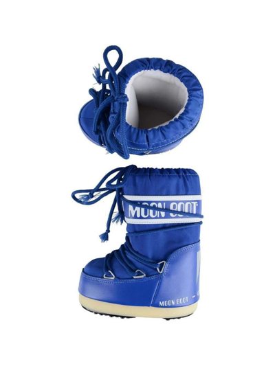 Shop Moon Boot Mb Icon Nylon In Blue