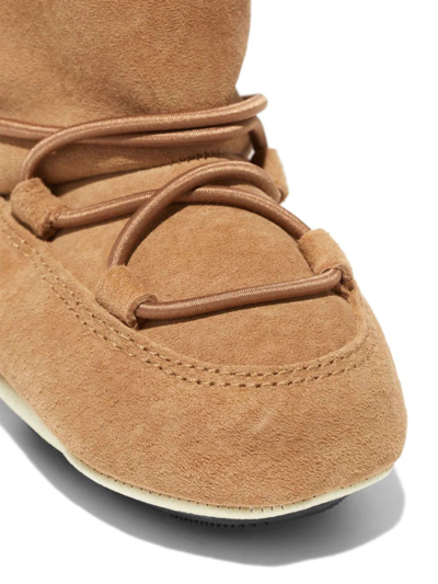 Shop Moon Boot Mb Crib Suede In Brown