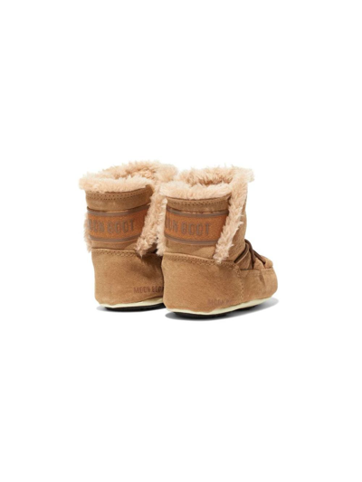 Shop Moon Boot Mb Crib Suede In Brown