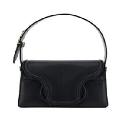 Shop Valentino Shoulder Bag In Black