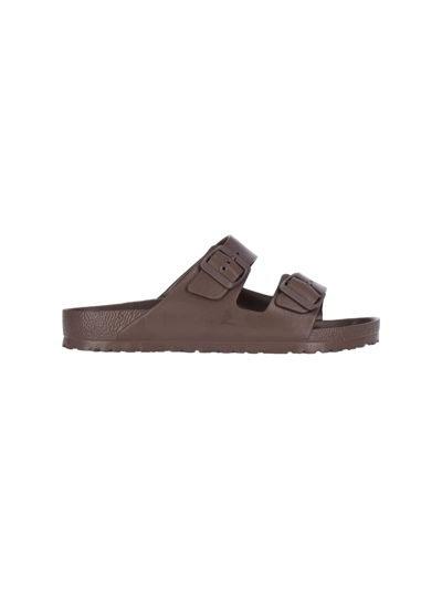 Shop Birkenstock 'arizona Essentials' Sandals In Brown