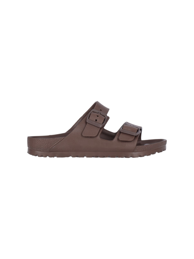 Shop Birkenstock 'arizona Essentials' Sandals In Brown
