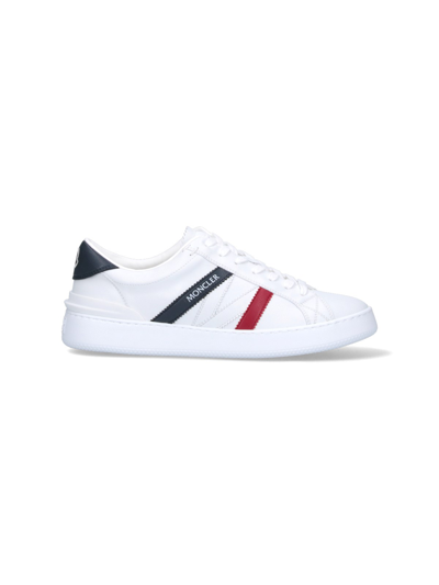 Shop Moncler 'new Monaco' Sneakers In White