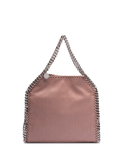 Shop Stella Mccartney `falabella` Mini Tote Bag In Pink