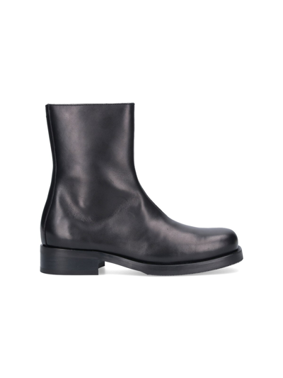 Our Legacy Camion Boot Boots In Black Leather In Black