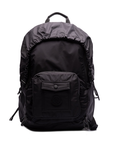 Shop Moncler `makaio` Backpack In Black  