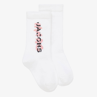Shop Marc Jacobs Girls White Socks