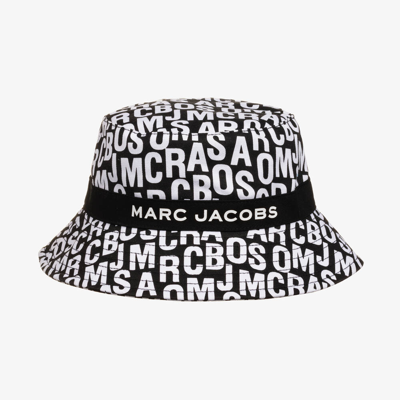 Shop Marc Jacobs Teen Black & White Cotton Bucket Hat