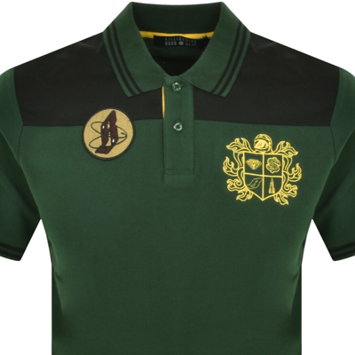 Shop Billionaire Boys Club Short Sleeve Polo Green