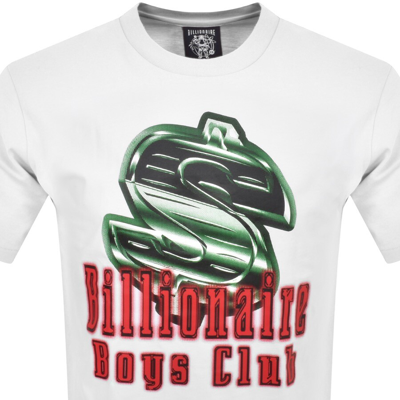 Shop Billionaire Boys Club Dollar Sign Logo T Shirt Whi In White